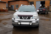 Nissan X-trail T30 2002-2007 Orurowanie przednie ST007 Black (stal nierdzewna) zdjęcia 3