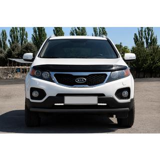 Orurowanie przednie ST008 Black (2010-2013, stal nierdzewna) Kia Sorento II XM 2009-2014 zdjęcia 1