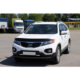 Orurowanie przednie ST008 Black (2010-2013, stal nierdzewna) Kia Sorento II XM 2009-2014 zdjęcia 2