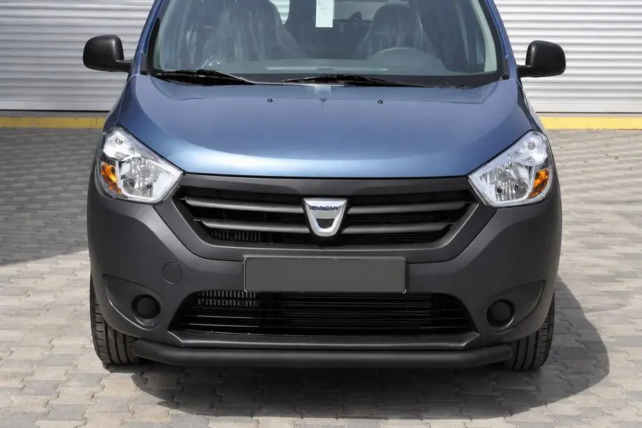 Renault Dokker 2013-2022 Orurowanie przednie ST008 Black (stal nierdzewna) Image