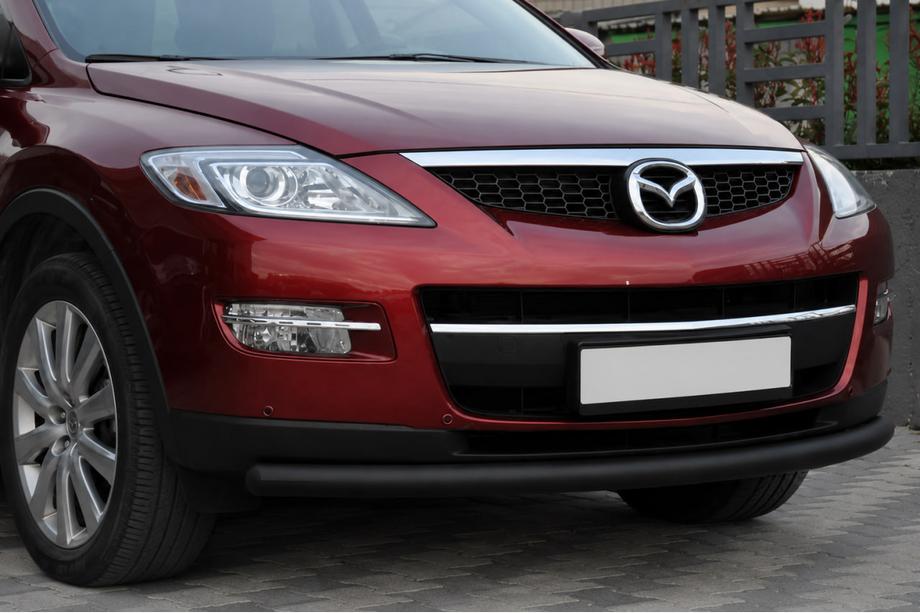 Mazda CX-7 2006-2012 Orurowanie przednie ST008 Black (stal nierdzewna) Image