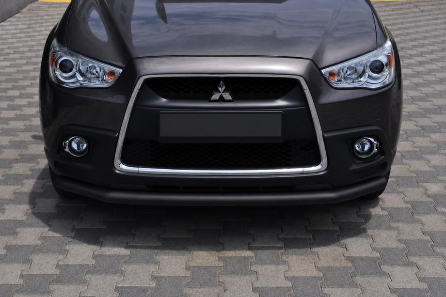 Mitsubishi ASX 2010-2023 Orurowanie przednie ST008 Black (stal nierdzewna) Image