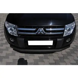 Orurowanie przednie ST008 Black (stal nierdzewna) Mitsubishi Pajero Wagon III 1999-2006 zdjęcia 2