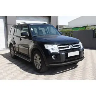 Orurowanie przednie ST008 Black (stal nierdzewna) Mitsubishi Pajero Wagon III 1999-2006 zdjęcia 3