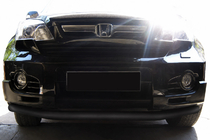 Honda CRV 2007-2011 Orurowanie przednie ST008 Black (stal nierdzewna) zdjęcia 1