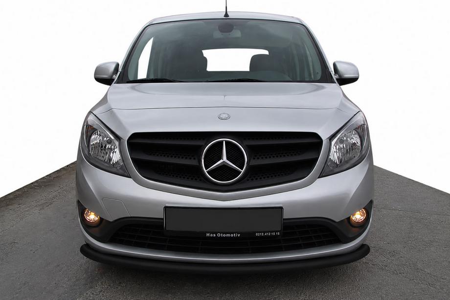 Mercedes Citan 2013-2021 Orurowanie przednie ST008 Black (stal nierdzewna) Image