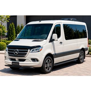 Orurowanie przednie ST008 Black (stal nierdzewna) Mercedes Sprinter W907/W910 2018- zdjęcia 2