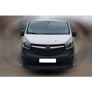 Osłona Przednia ST008 Czarna (Stal Nierdzewna) Opel Vivaro 2015-2019 zdjęcia 1