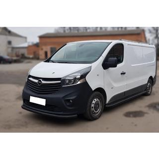 Osłona Przednia ST008 Czarna (Stal Nierdzewna) Fiat Talento 2016- zdjęcia 2