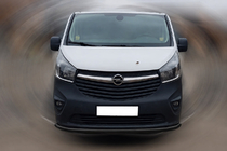 Renault Trafic 2015- Osłona Przednia ST008 Czarna (Stal Nierdzewna) zdjęcia 1