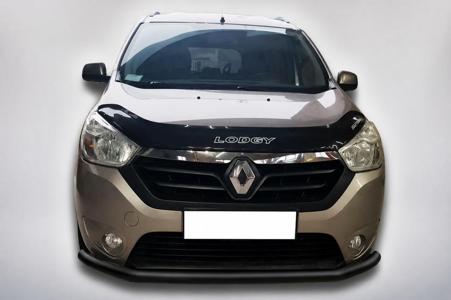 Renault Lodgy 2013-2022 Osłona Przednia ST008 Czarna (Stal Nierdzewna) Image