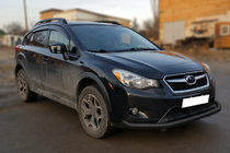 Subaru XV 2011-2017 Osłona Przednia ST008 Czarna (Stal Nierdzewna) zdjęcia 2