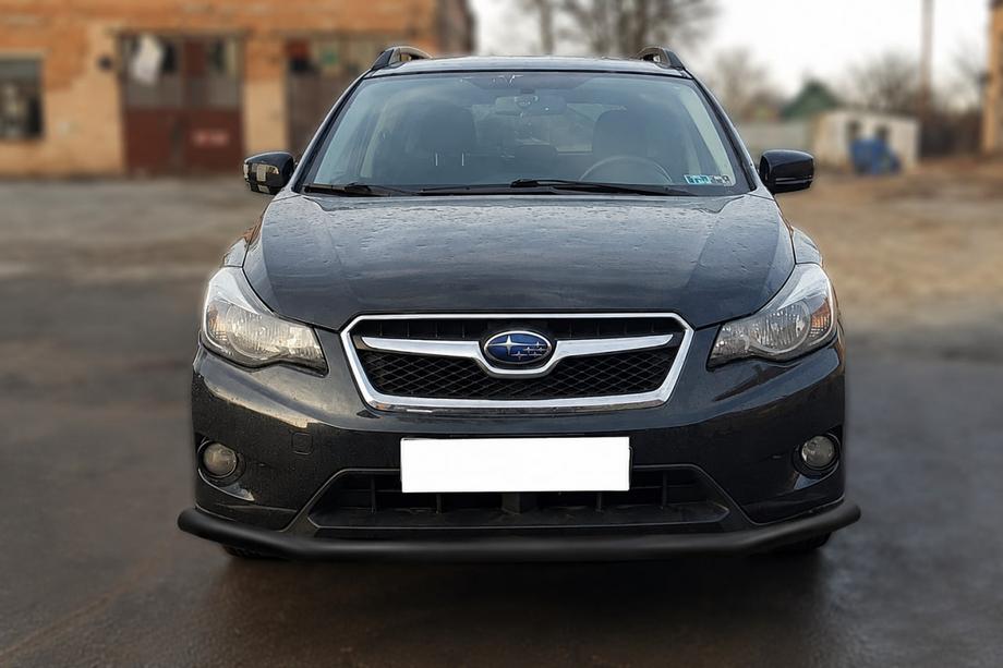 Subaru XV 2011-2017 Osłona Przednia ST008 Czarna (Stal Nierdzewna) Image