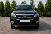 Ford Ranger 2007-2011 Osłona Przednia ST008 Czarna (Stal Nierdzewna) zdjęcia 2