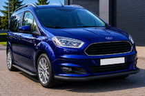 Ford Courier 2014-2023 Osłona Przednia ST008 Czarna (Stal Nierdzewna) zdjęcia 1