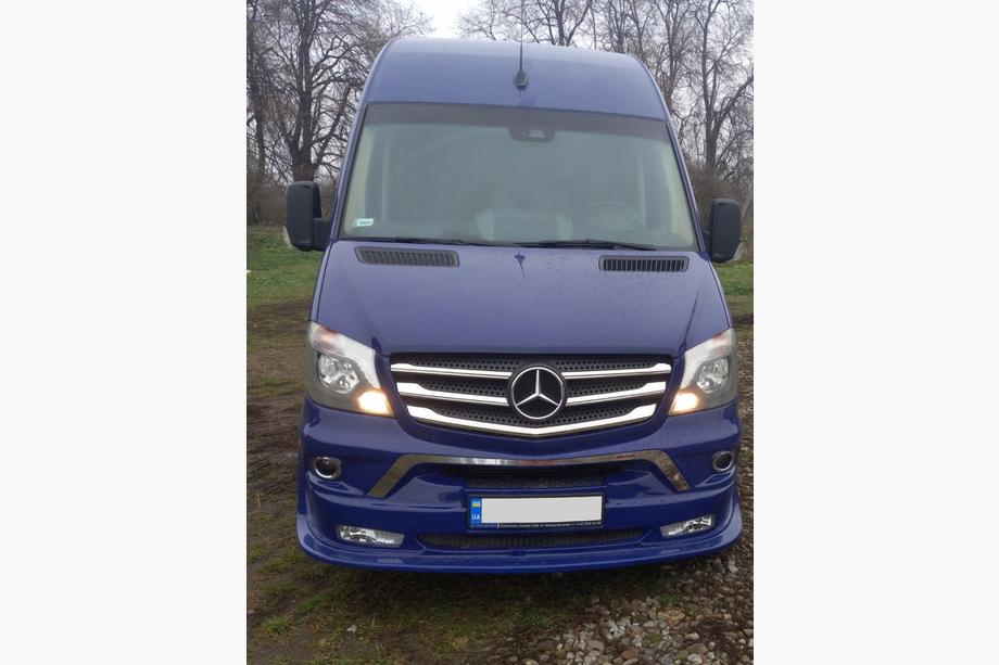 Mercedes Sprinter W906 2006–2018 Nakładka na przedni zderzak ERA (2013↗) Zdjęcia 3