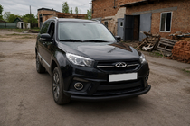Chery Tiggo 3 2005- Osłona Przednia ST008 Czarna (Stal Nierdzewna) zdjęcia 4