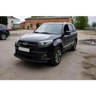 Osłona Przednia ST008 Czarna (Stal Nierdzewna) Chery Tiggo 3 2005- zdjęcia 2