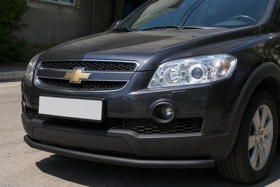 Chevrolet Captiva 2006-2019 Osłona Przednia ST008 Czarna (Stal Nierdzewna) Image