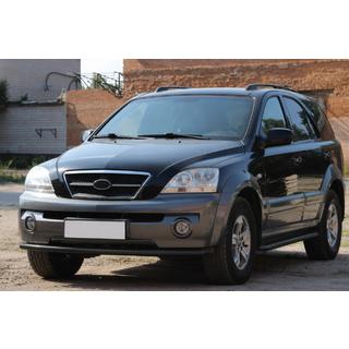 Osłona Przednia ST008 Czarna (Stal Nierdzewna) Kia Sorento I BL 2002-2009 zdjęcia 1