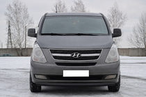 Hyundai H300, H1, Starex 2008-2020 Osłona Przednia ST008 Czarna (Stal Nierdzewna) zdjęcia 1