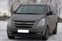 Hyundai H300, H1, Starex 2008-2020 Osłona Przednia ST008 Czarna (Stal Nierdzewna) zdjęcia 3