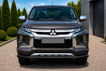 Mitsubishi L200 2015-2024 Osłona Przednia ST008 Czarna (Stal Nierdzewna) zdjęcia 1