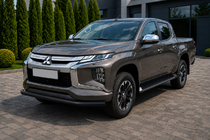 Fiat Fullback 2016- Osłona Przednia ST008 Czarna (Stal Nierdzewna) zdjęcia 2