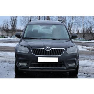 Osłona Przednia ST008 Czarna (Stal Nierdzewna) Skoda Yeti 2009-2017 zdjęcia 1
