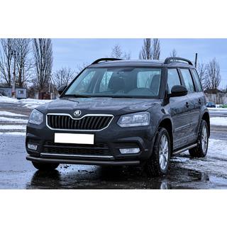 Osłona Przednia ST008 Czarna (Stal Nierdzewna) Skoda Yeti 2009-2017 zdjęcia 2