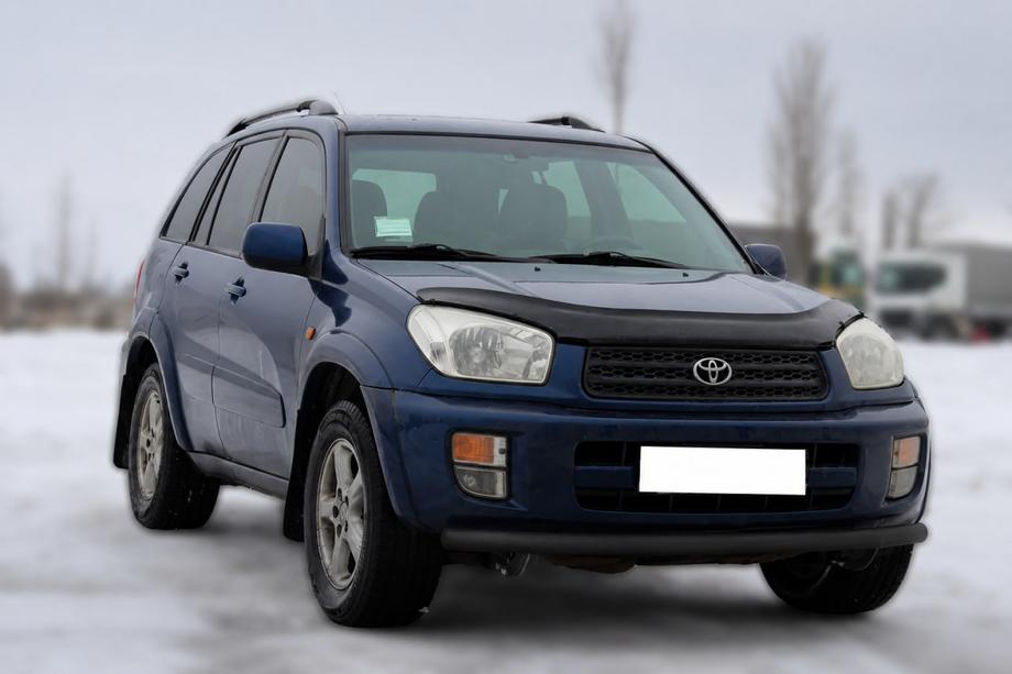Toyota Rav 4 2001-2005 Osłona Przednia ST008 Czarna (Stal Nierdzewna) Zdjęcia 2
