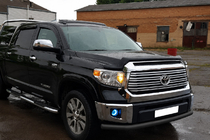 Toyota Tundra 2007-2021 Osłona Przednia ST008 Czarna (Stal Nierdzewna) zdjęcia 3