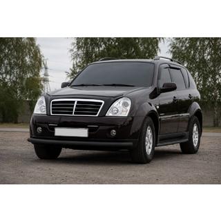 Osłona Przednia ST008 Czarna (Stal Nierdzewna) SsangYong Rexton I 2001-2017 zdjęcia 1