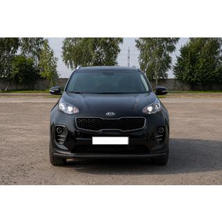 Osłona Przednia ST008 Czarna (Stal Nierdzewna) Kia Sportage 2015-2021 zdjęcia 3