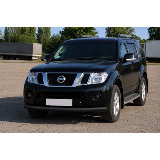 Orurowanie przednie ST008-1 Black (stal nierdzewna) Nissan Pathfinder R51 2005-2014 zdjęcia 1