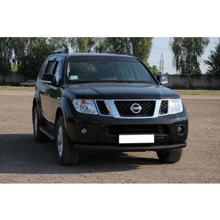 Orurowanie przednie ST008-1 Black (stal nierdzewna) Nissan Pathfinder R51 2005-2014 zdjęcia 2
