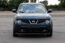 Nissan Juke 2010-2019 Orurowanie przednie ST008-2 Black (stal nierdzewna) zdjęcia 3