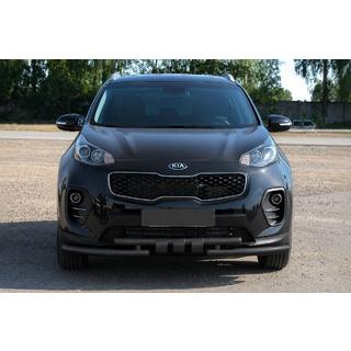 Orurowanie przednie ST009-15 Black (stal nierdzewna) Kia Sportage 2015-2021 zdjęcia 1