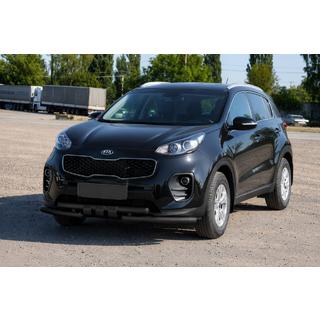 Orurowanie przednie ST009-15 Black (stal nierdzewna) Kia Sportage 2015-2021 zdjęcia 3