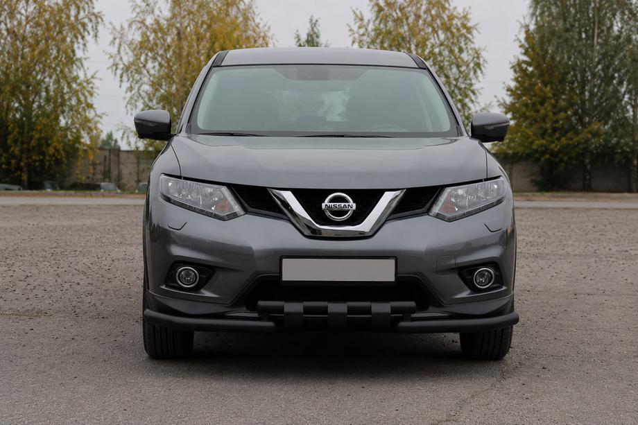 Nissan X-trail T32/Rogue 2014-2021 Orurowanie przednie ST009-15 Black (stal nierdzewna) Zdjęcia 1