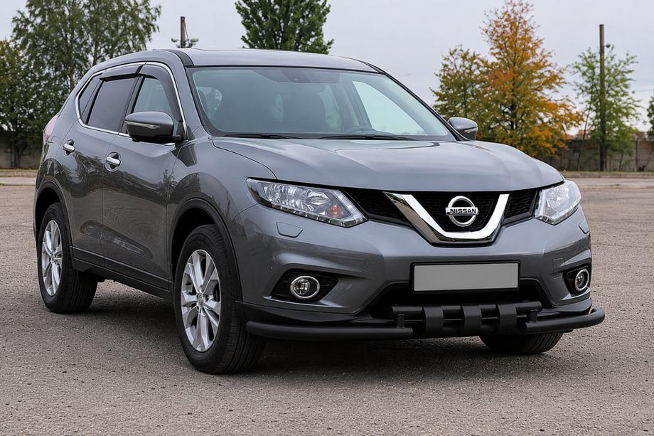 Nissan X-trail T32/Rogue 2014-2021 Orurowanie przednie ST009-15 Black (stal nierdzewna) Zdjęcia 3