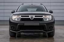 Dacia Duster 2008-2018 Orurowanie przednie ST012 Black (stal nierdzewna) zdjęcia 1