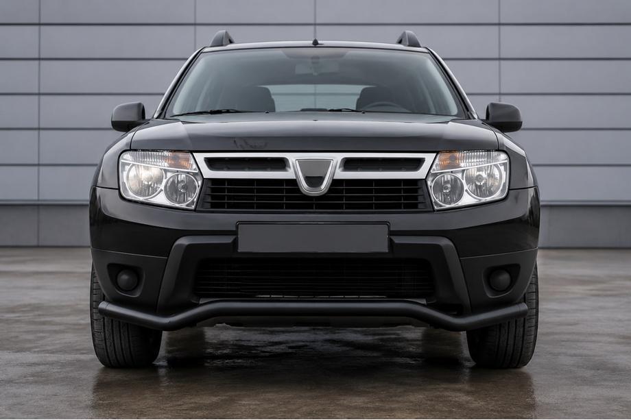 Dacia Duster 2008-2018 Orurowanie przednie ST012 Black (stal nierdzewna) Image