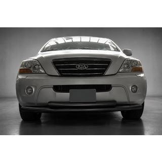 Osłona Przednia ST014 Czarna (Stal Nierdzewna) Kia Sorento I BL 2002-2009