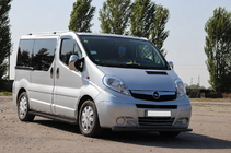 Renault Trafic 2001–2015 Osłona Przednia ST014 Czarna (Stal Nierdzewna) zdjęcia 2