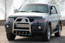 Mitsubishi Pajero Sport 1996-2007 Pałąk Przedni QT007 (Stal Nierdzewna) zdjęcia 3