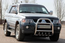 Mitsubishi Pajero Sport 1996-2007 Pałąk Przedni QT007 (Stal Nierdzewna) zdjęcia 2