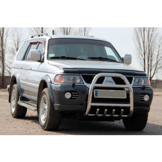 Pałąk Przedni QT007 (Stal Nierdzewna) Mitsubishi Pajero Sport 1996-2007 zdjęcia 2