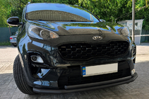 Kia Sportage 2015-2021 Orurowanie przednie ST014 Black (stal nierdzewna) zdjęcia 1