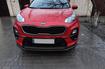 Kia Sportage 2015-2021 Orurowanie przednie ST014 Black (stal nierdzewna) zdjęcia 2